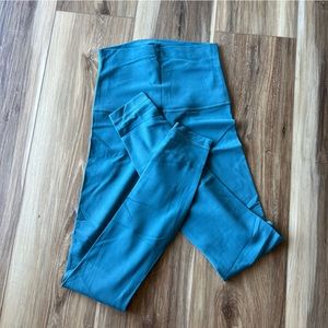 Lululemon SHR Super High Rise Align Leggings Blue Pants 4 Soft